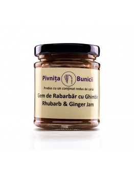 Rhubarb & Ginger Jam - 190g